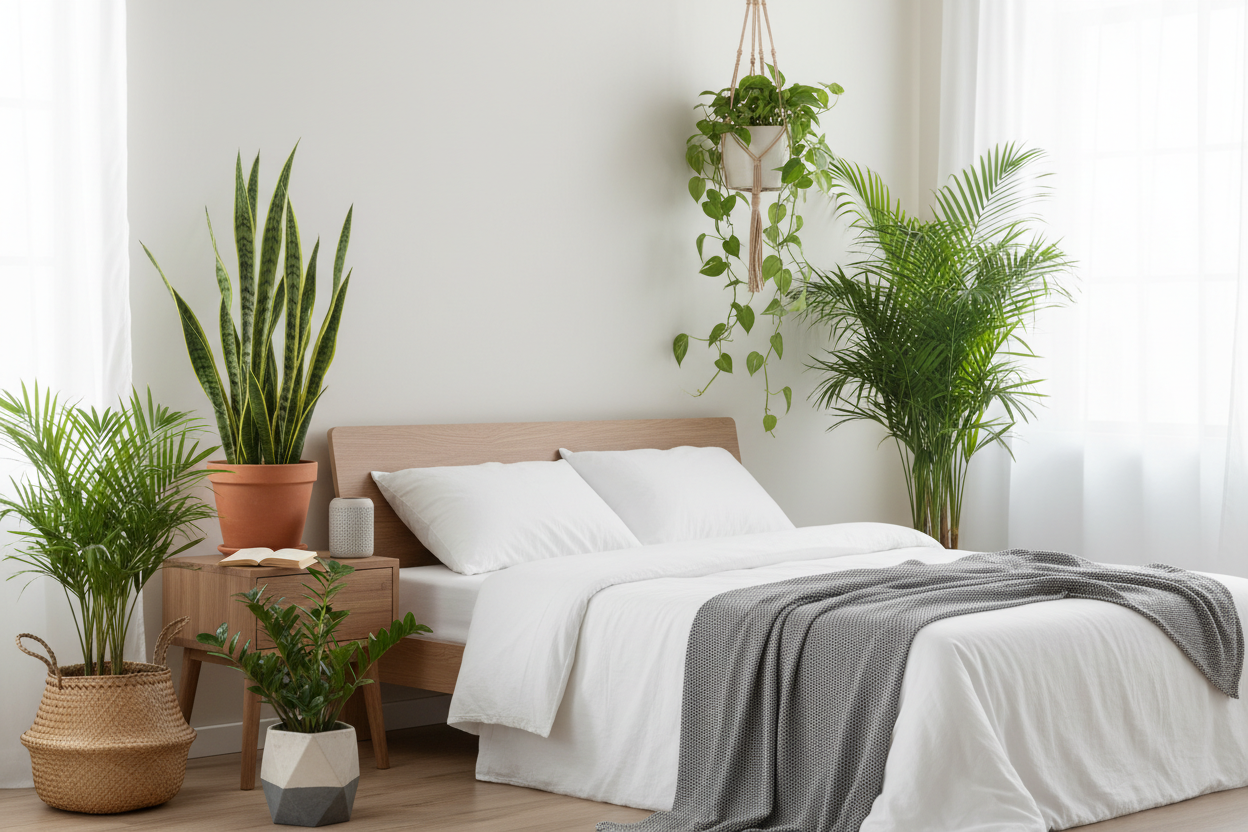 Groen in de slaapkamer: de beste planten voor een gezonde nachtrust