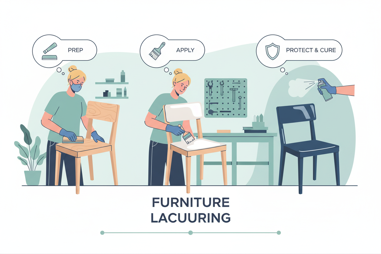 Meubels lakken: stap-voor-stap gids voor een duurzame afwerking