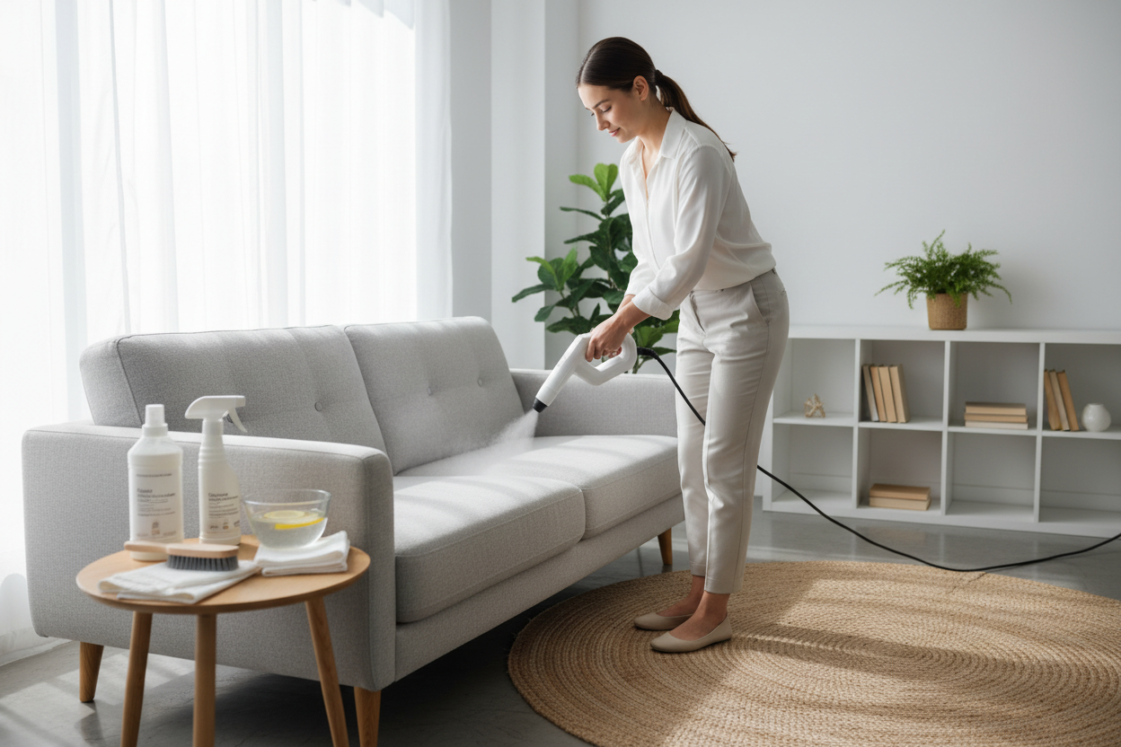 Stoffen meubels reinigen: effectieve methoden voor een frisse uitstraling