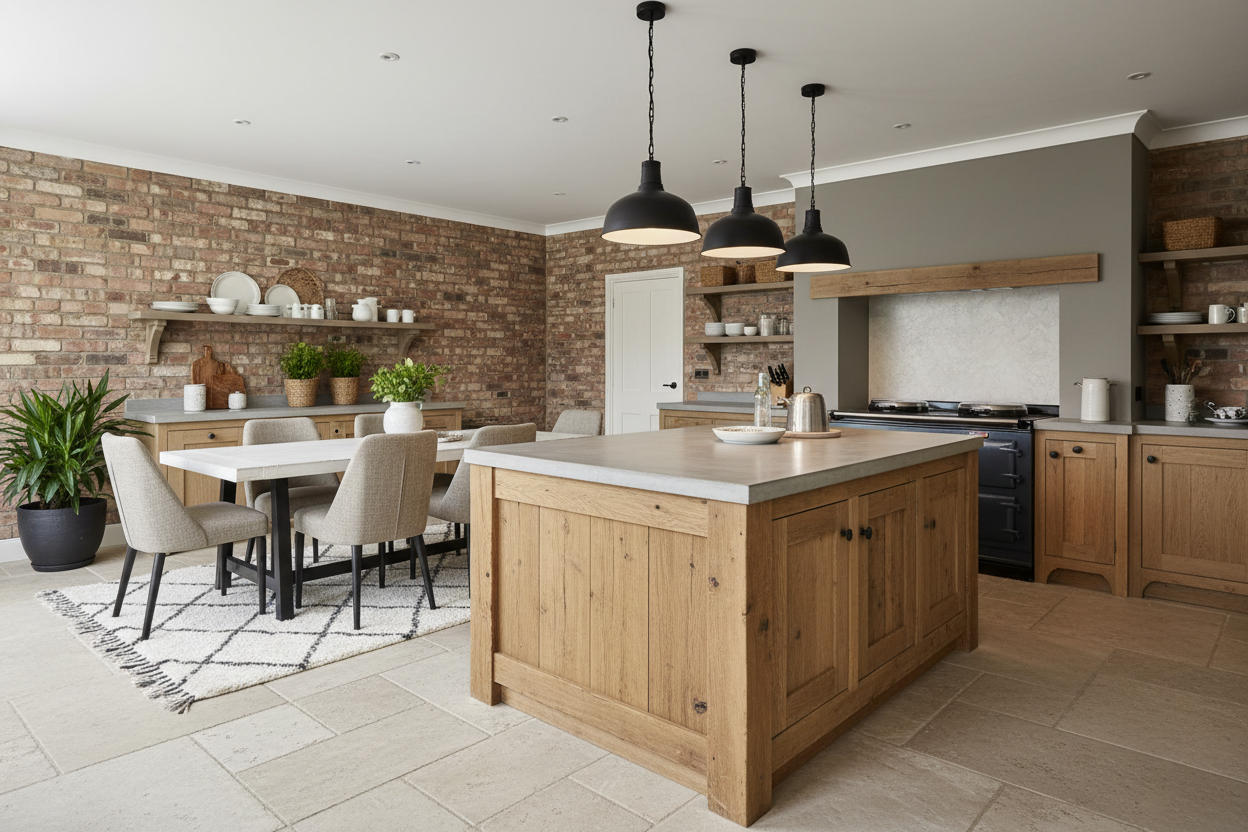 Stoere landelijke keuken: inspiratie voor een robuuste en gezellige inrichting