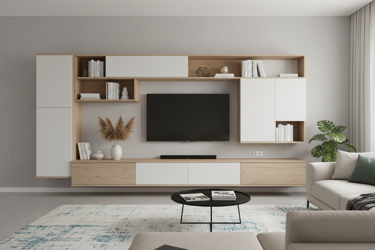 De perfecte wandkast voor jouw woonkamer: stijlen en tips