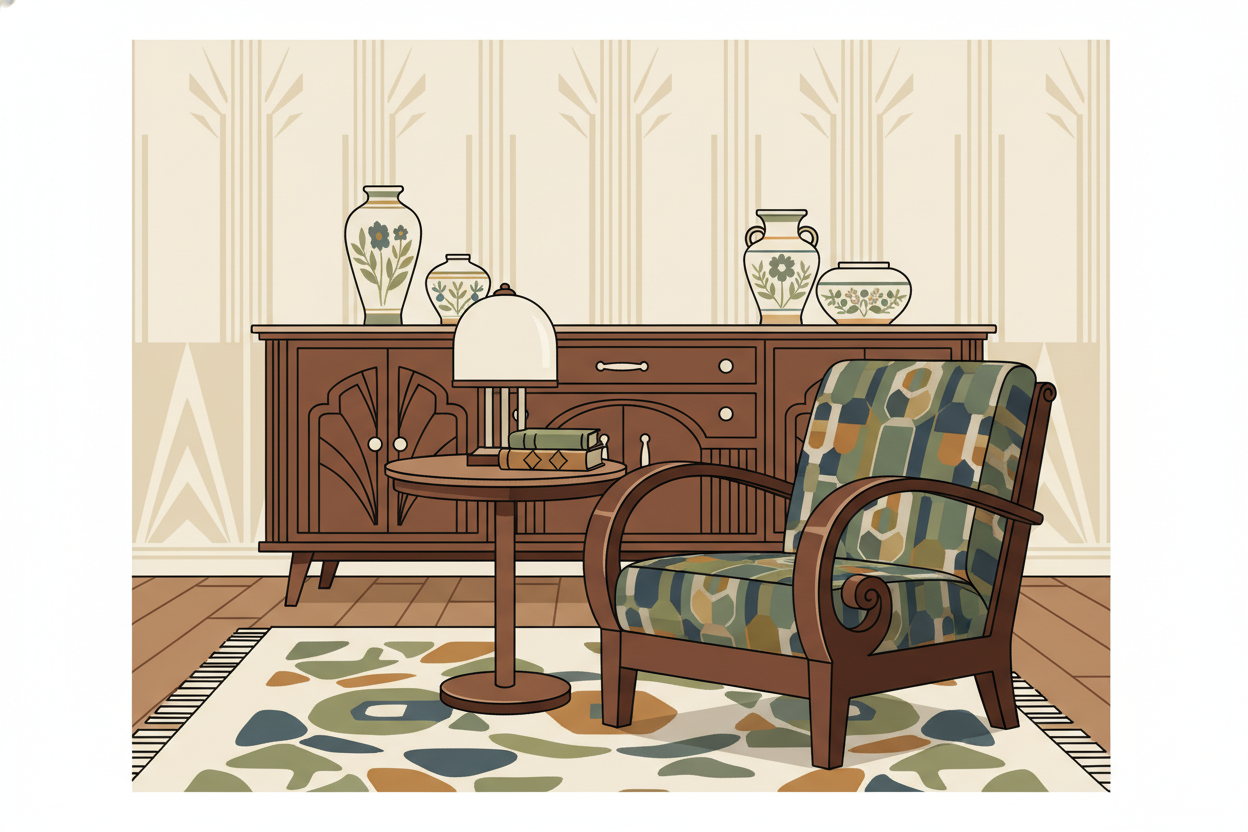 Jaren 30 meubels: authentieke elementen voor een retro interieur