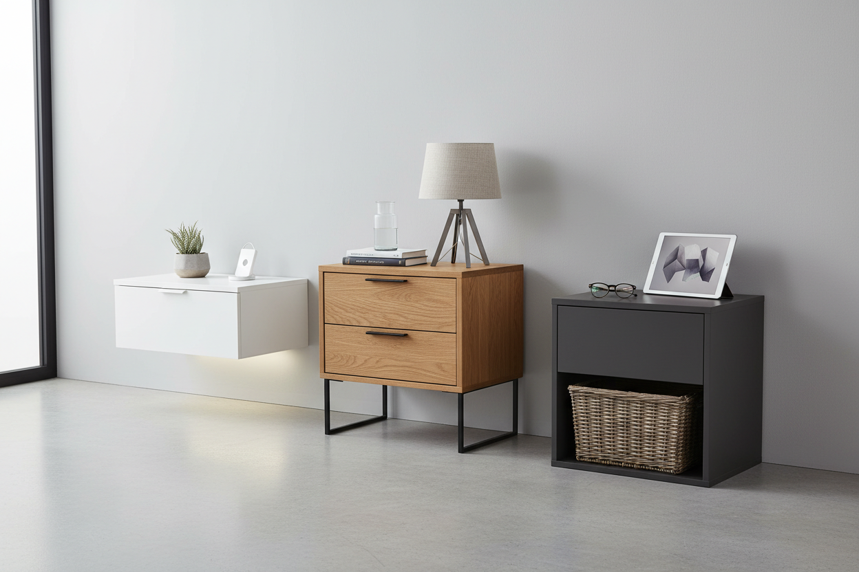 Praktische nachtkastjes bij gamma: stijlen en prijzen