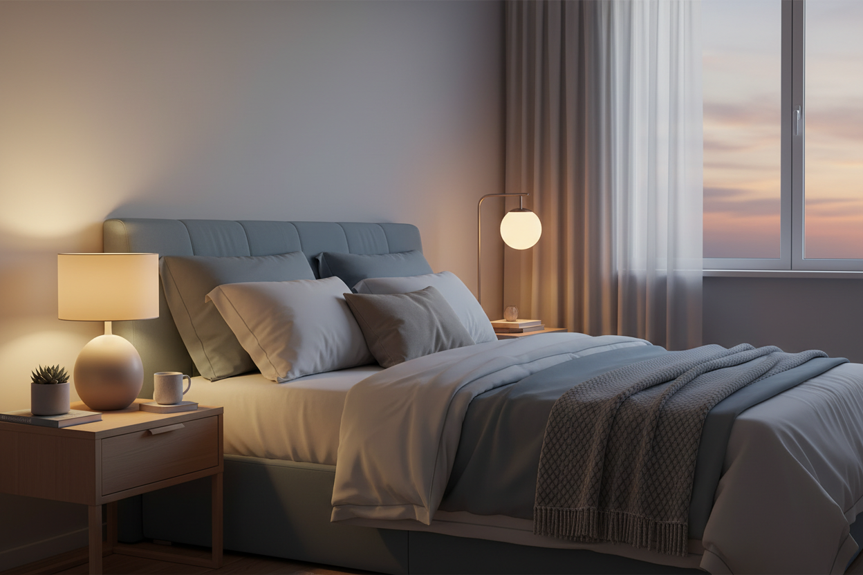 Gezellige verlichting: de beste schemerlampjes voor de slaapkamer