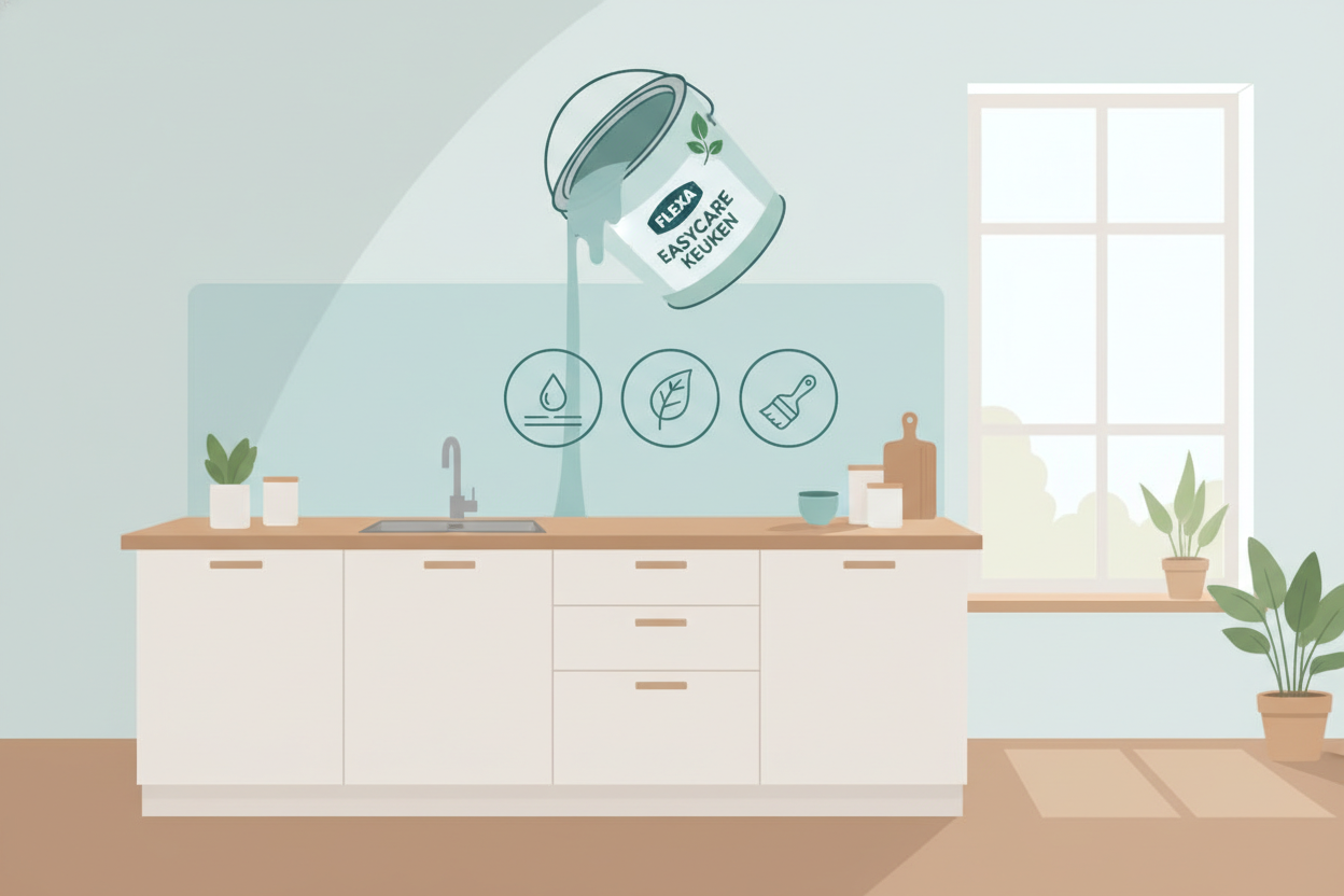 Flexa easycare keuken: praktische tips voor een duurzame verfkeuze