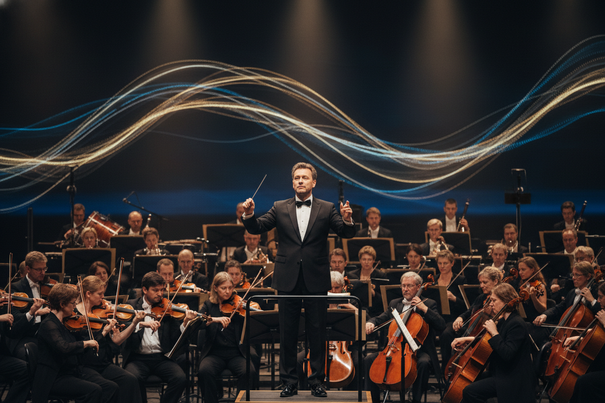 Dirigent max en de dynamiek binnen het orkest