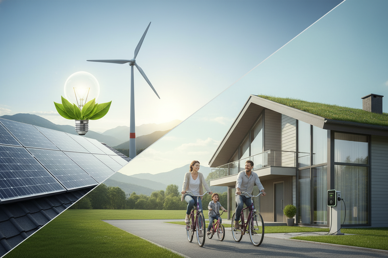 Voorbeelden van groene energie die je kunt gebruiken