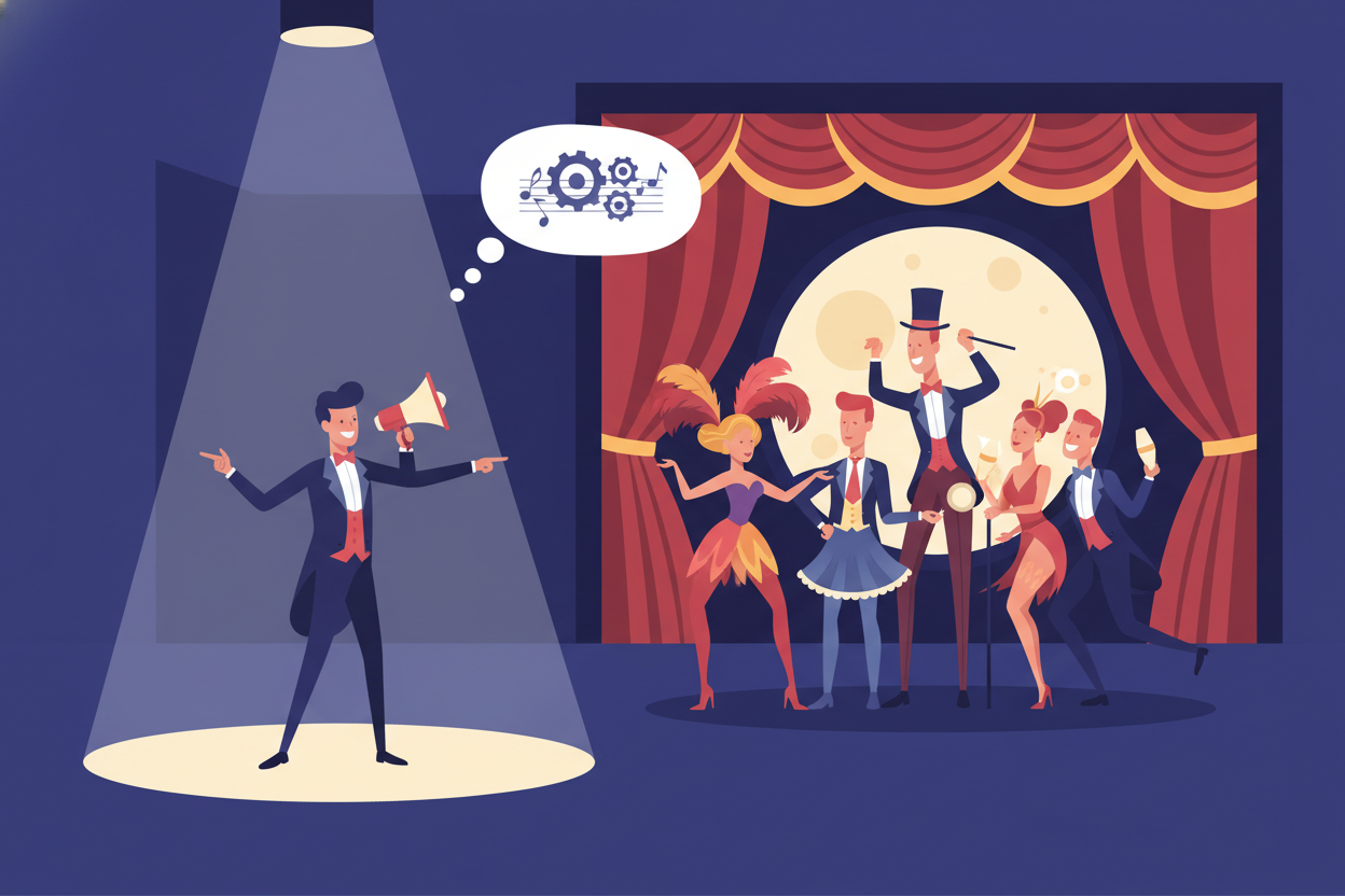 Regie in cabaret voorstelling: wat maakt het anders?