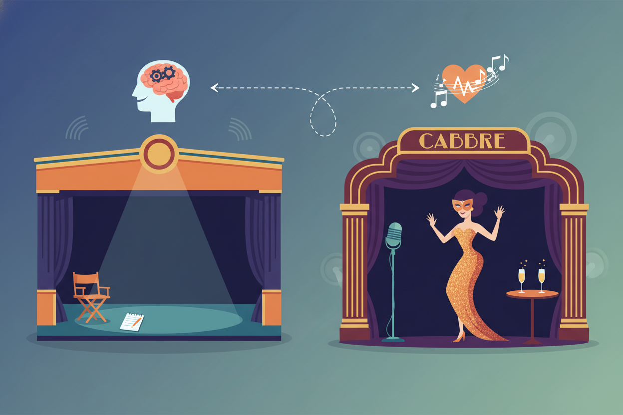 Regie in cabaret voorstelling: wat maakt het anders?