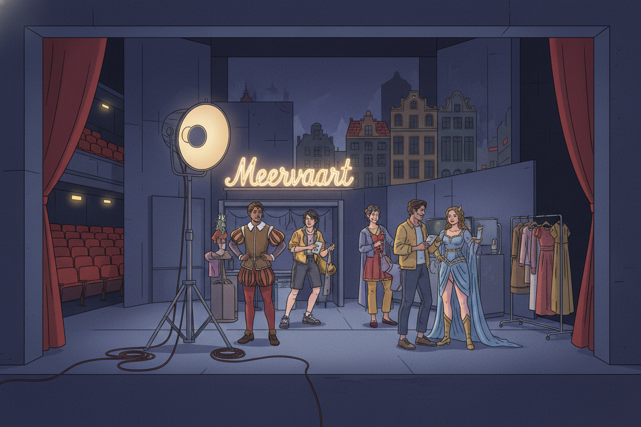 Rol acteurs Meervaart agenda: kijkje achter schermen