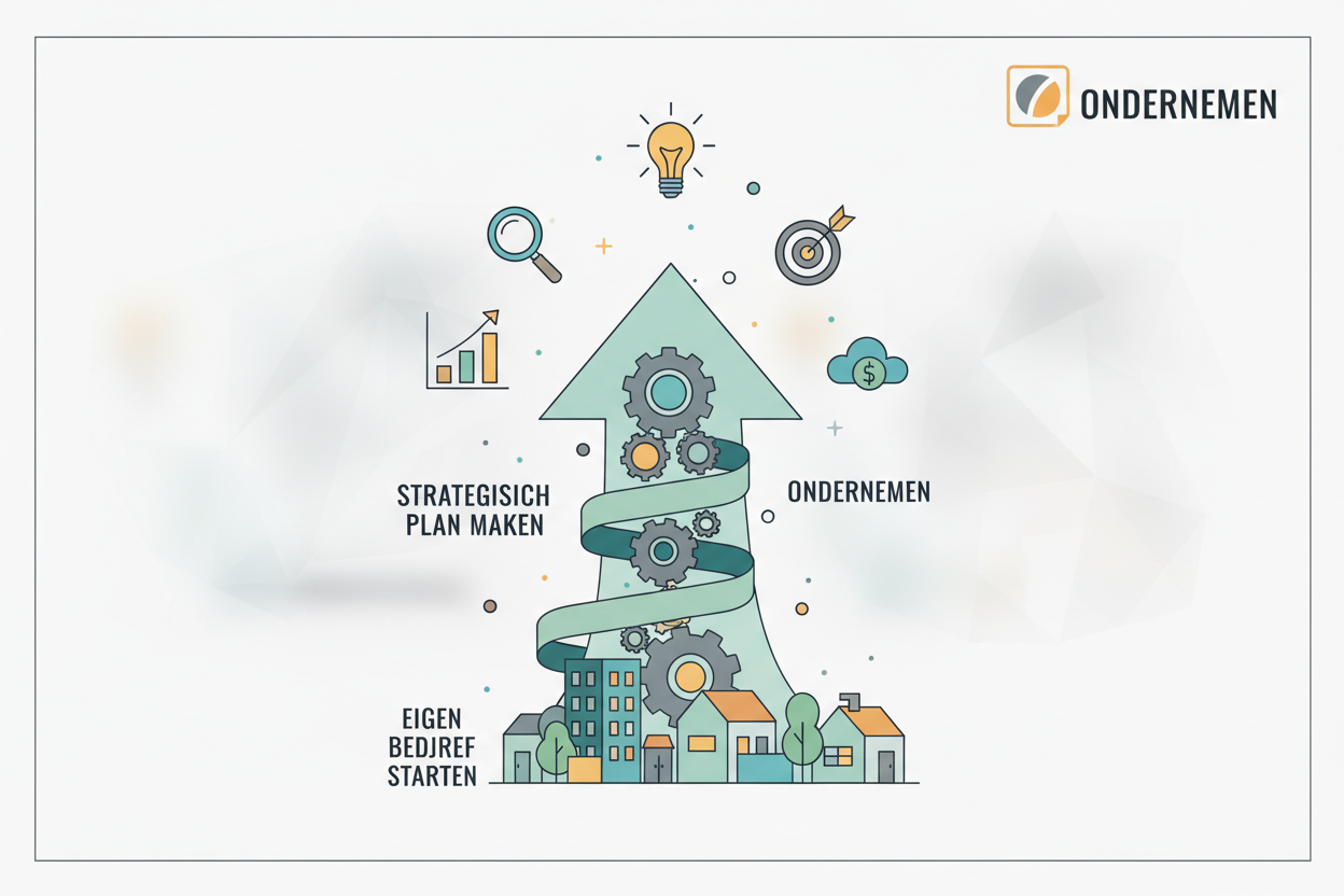 Strategisch plan maken voor het eigen bedrijf starten