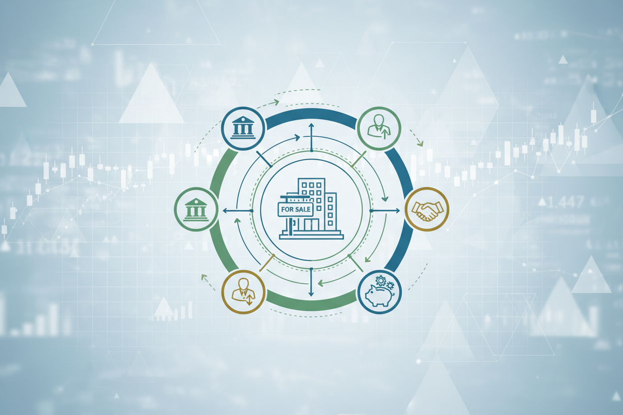 Hoe financiering regelen als bedrijf te koop staat