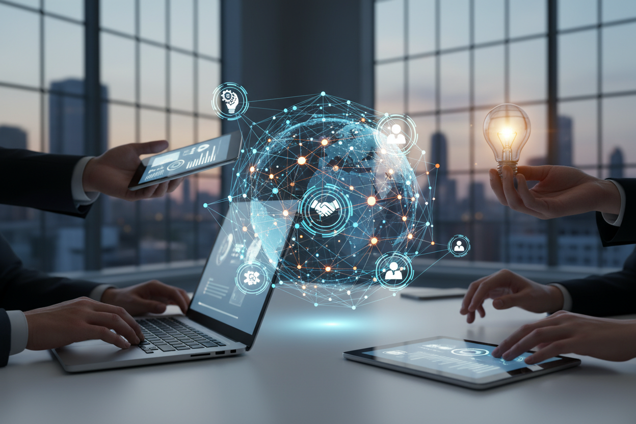 De impact van netwerken bij een bedrijf starten