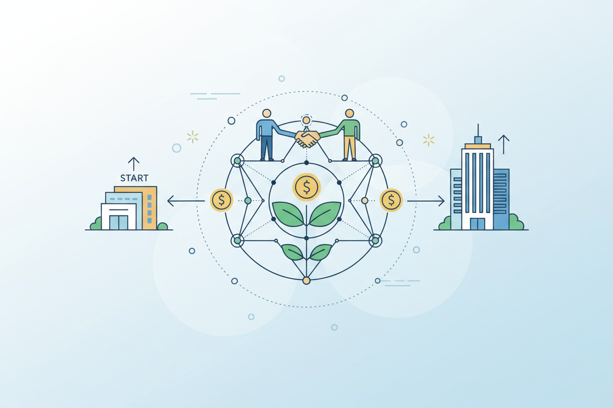 De impact van netwerken bij een bedrijf starten