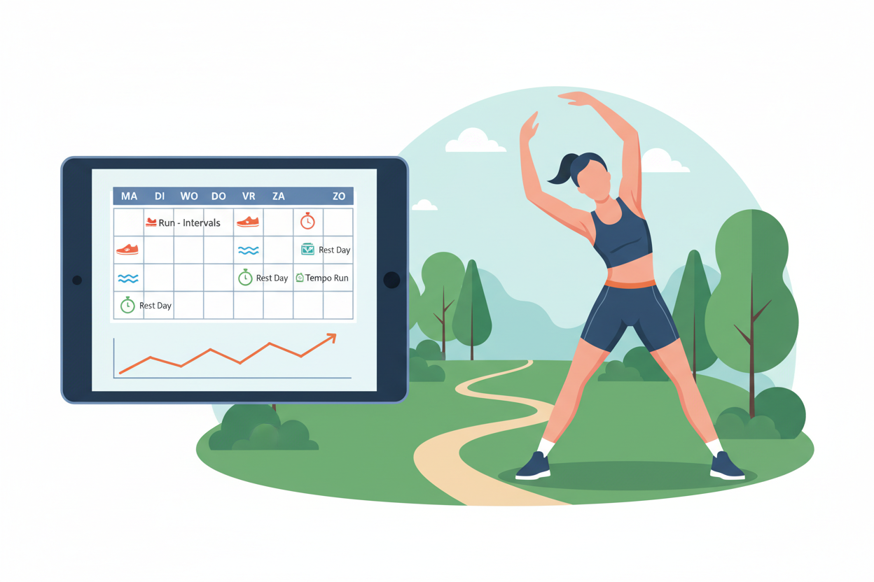 Hoe maak je een effectief hardlopen schema