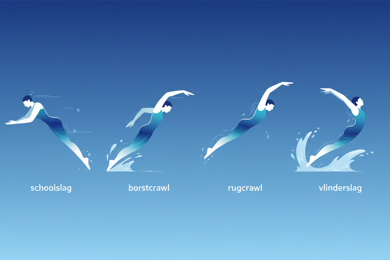 Zwemtechnieken uitgelegd: van schoolslag tot vlinderslag