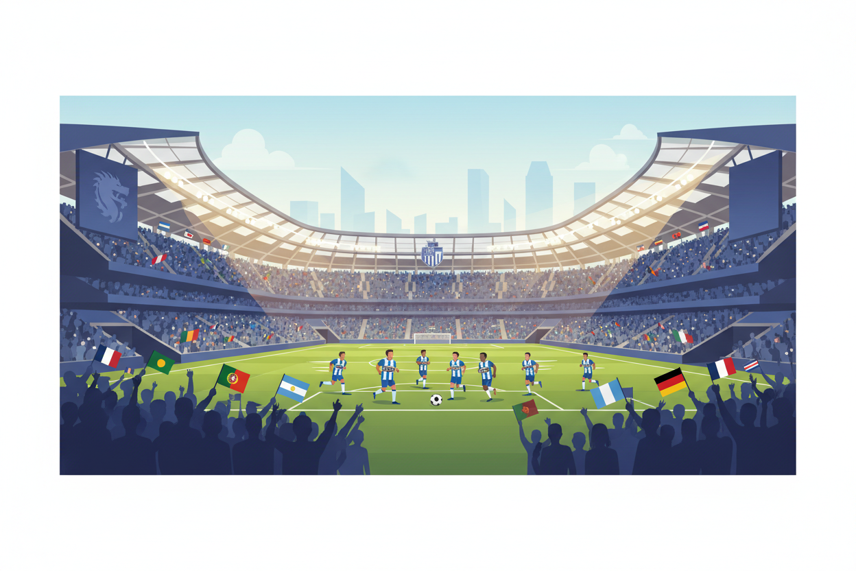 Estadio de dragao: een thuis voor internationale teams