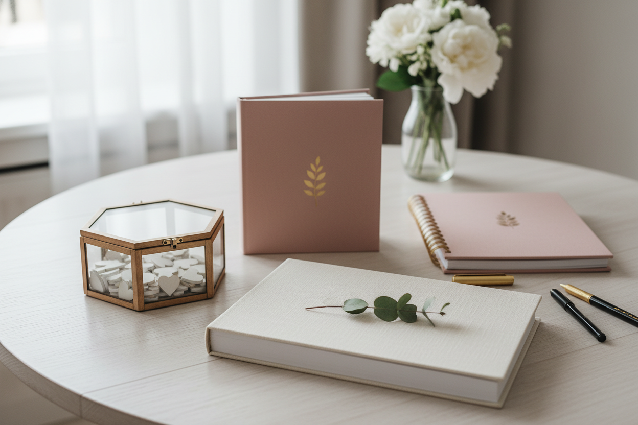 Betaalbare gastenboeken voor je trouwdag