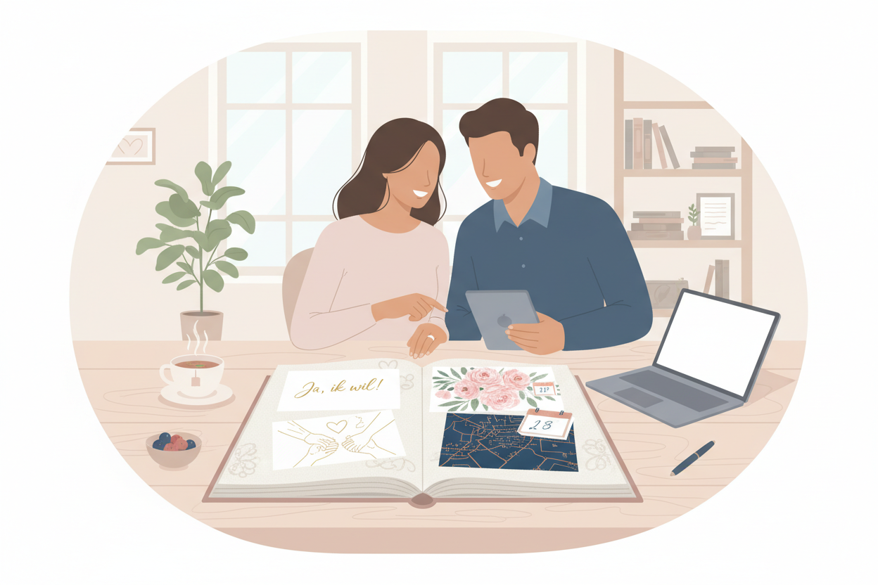 Hoe kies je de perfecte trouwkaarten voor jullie bruiloft