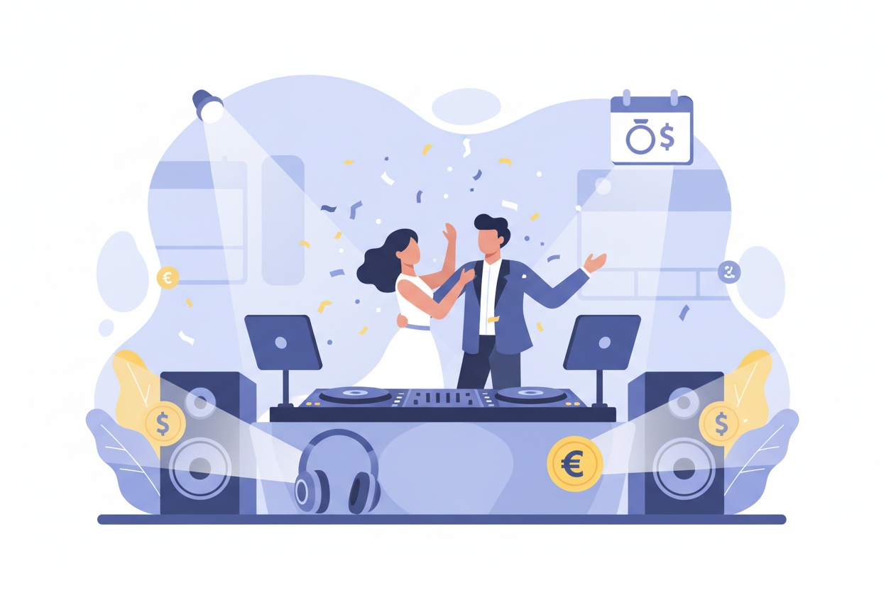 Wat zijn de gemiddelde kosten van een dj op een bruiloft