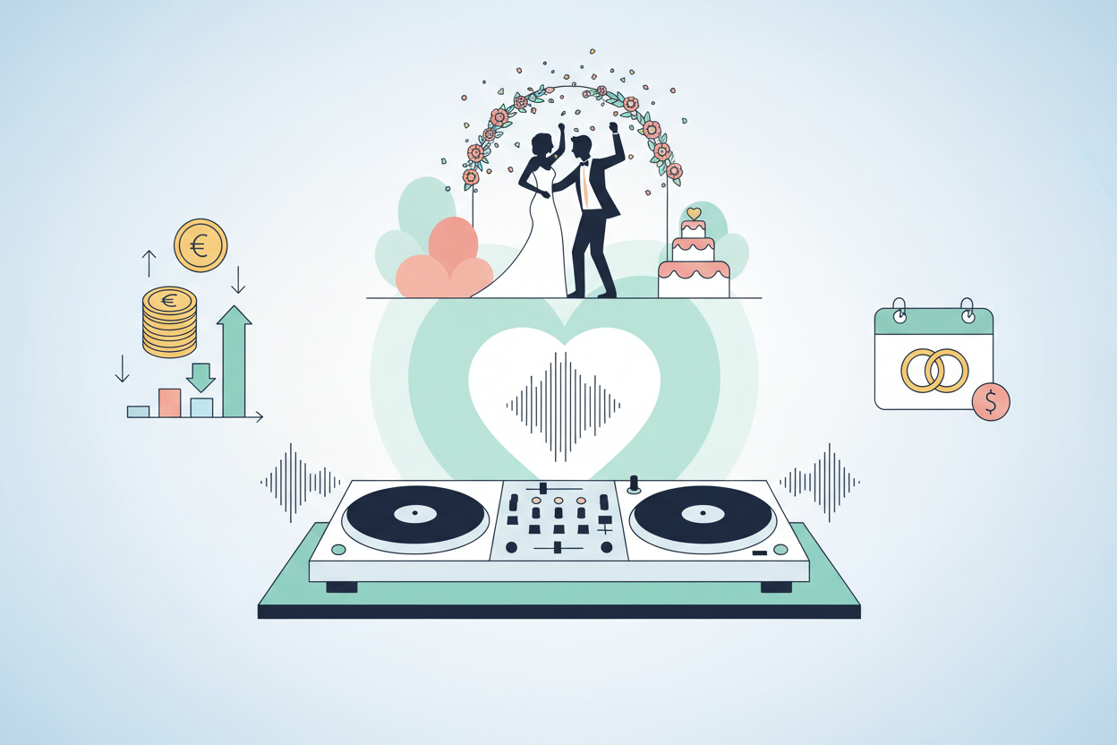 Wat zijn de gemiddelde kosten van een dj op een bruiloft