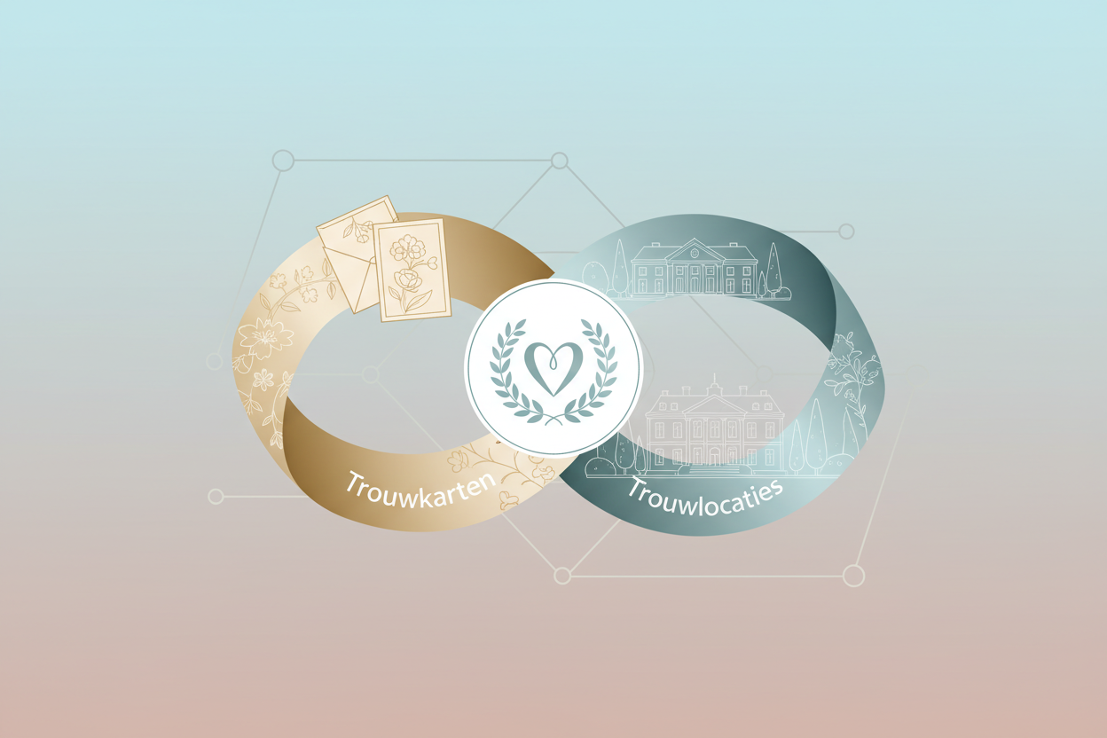 Trouwkaarten en trouwlocaties: hoe zorg je voor een harmonieuze uitstraling