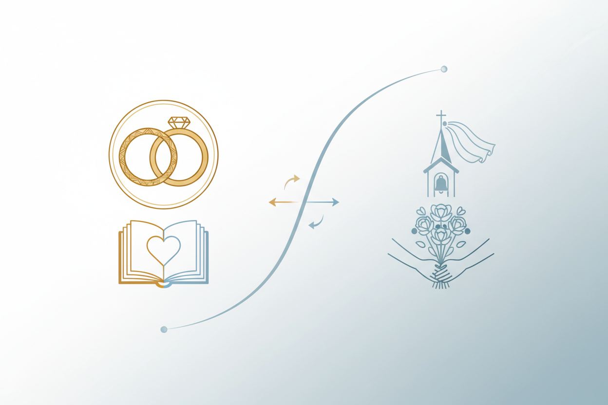 geregistreerd partnerschap en trouwen: de verschillen uitgelegd