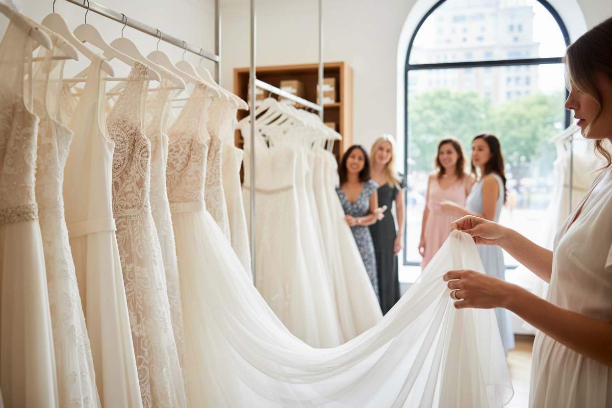 tweedehands trouwjurk kopen: waar moet je op letten?