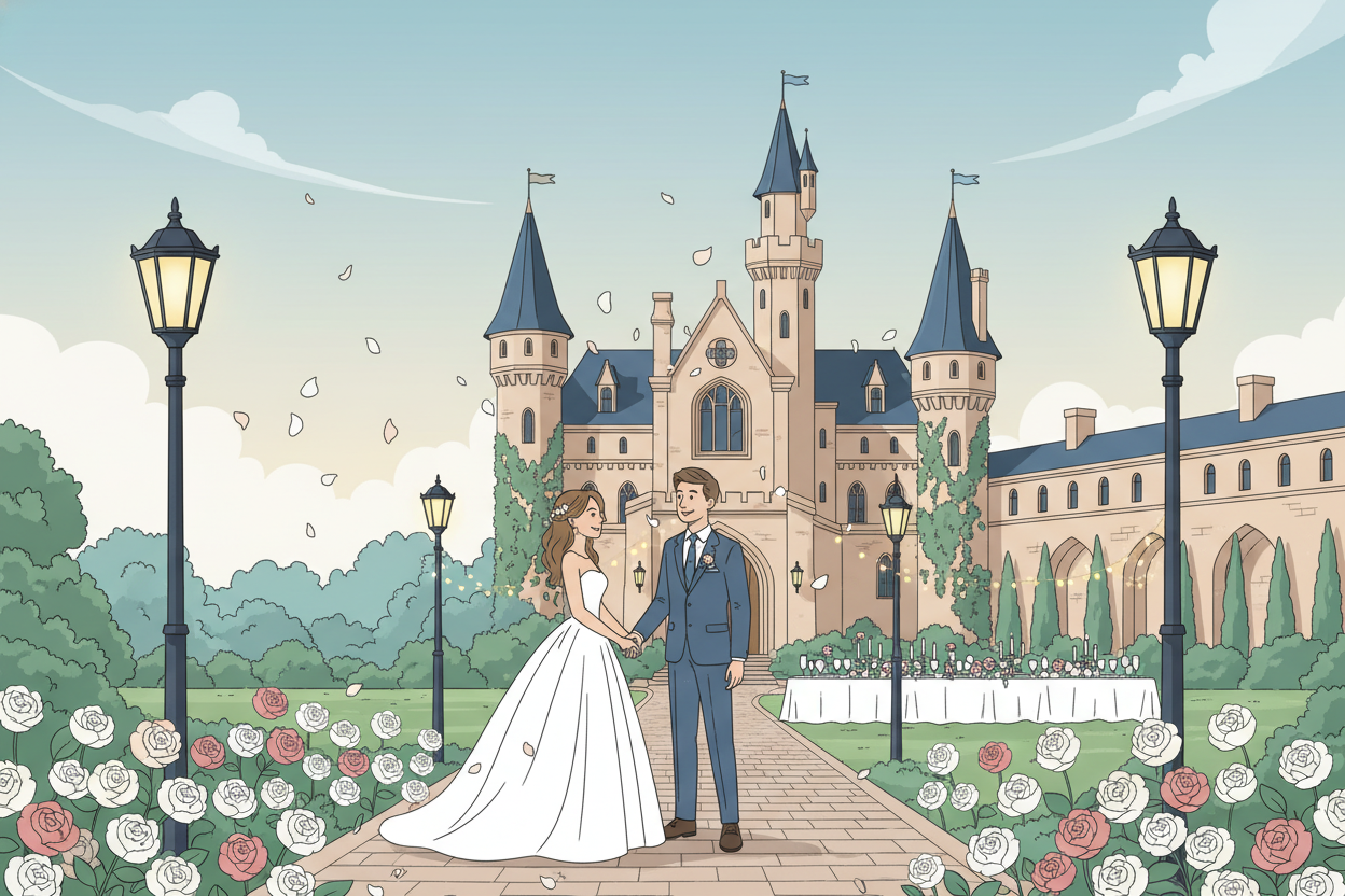 De charme van een trouwlocatie kasteel: waarom kiezen voor een sprookjeshuwelijk