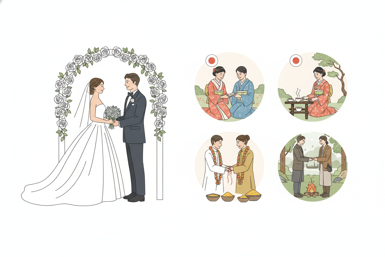 Ontdek unieke trouwtradities voor jouw bruiloft