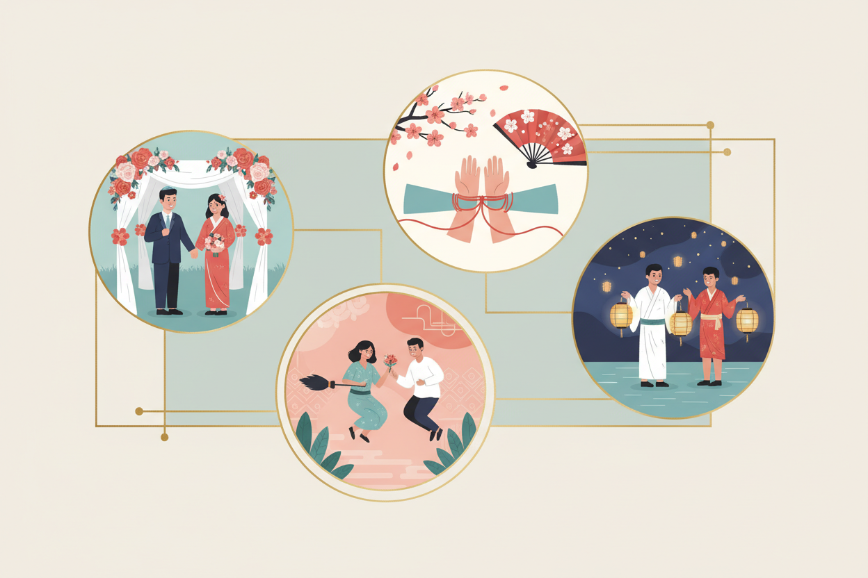 Ontdek unieke trouwtradities voor jouw bruiloft