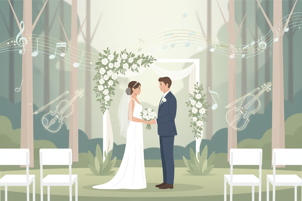 Ceremonie muziek bruiloft: tips voor een onvergetelijke sfeer