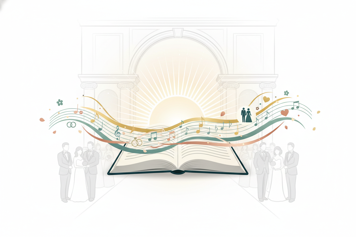 Ceremonie muziek bruiloft: tips voor een onvergetelijke sfeer