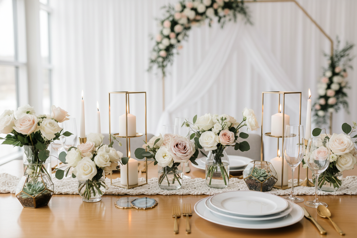 10 geweldige trouwdecoratie ideeën voor een onvergetelijk huwelijk