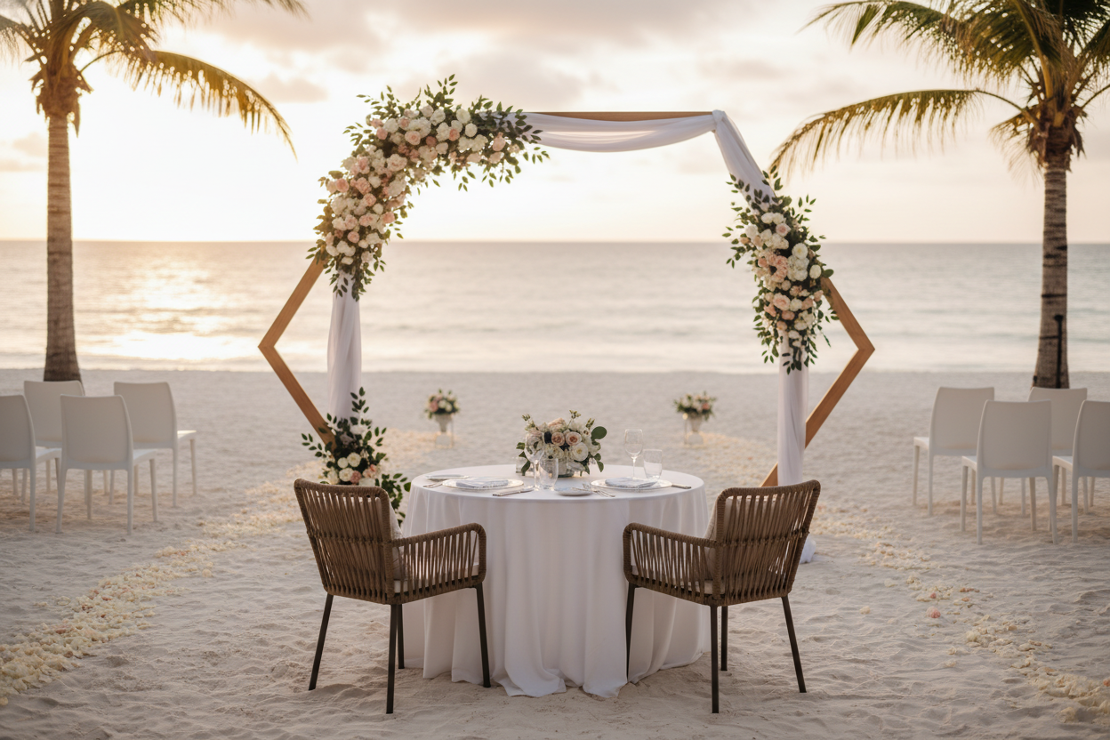 Betaalbare arrangementen voor een droomtrouwdag