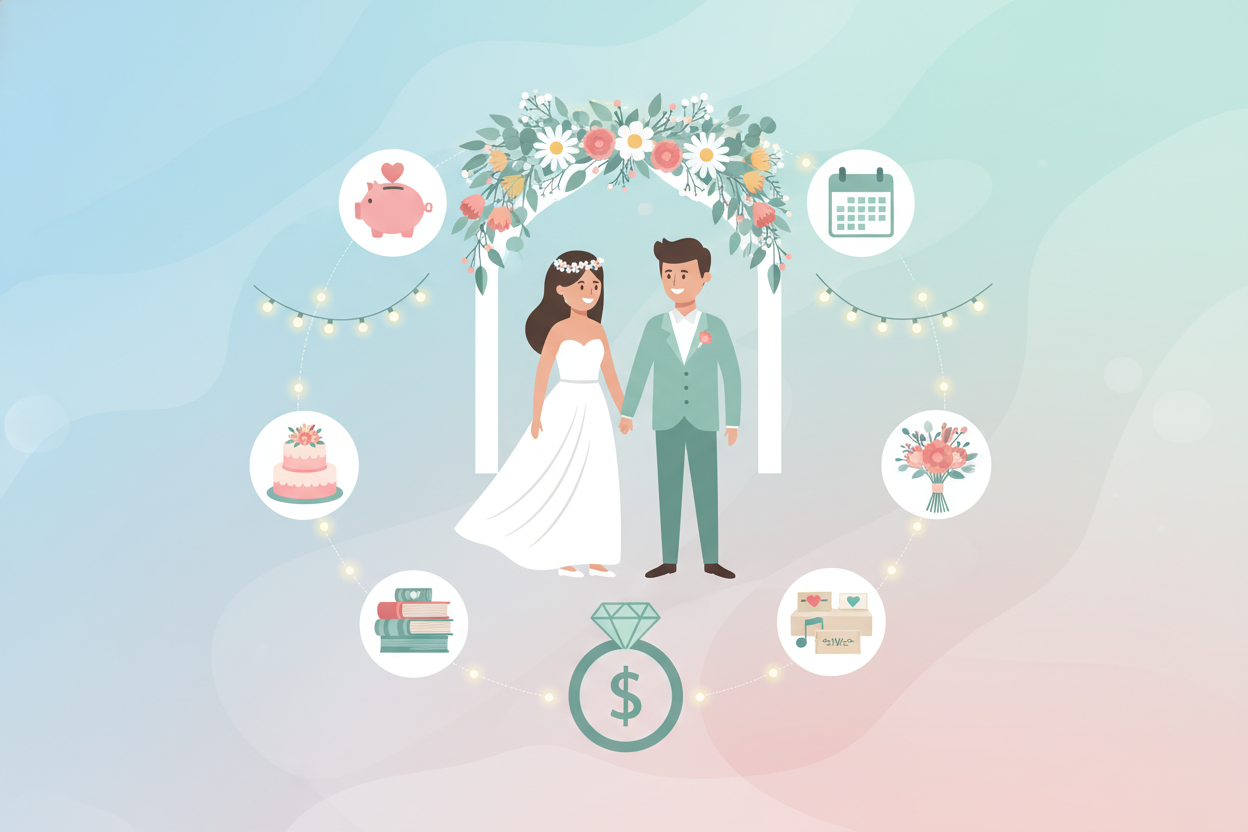 Betaalbare arrangementen voor een droomtrouwdag