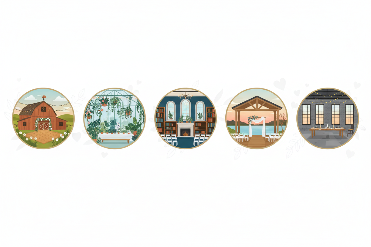 5 goedkope trouwlocaties die toch indruk maken