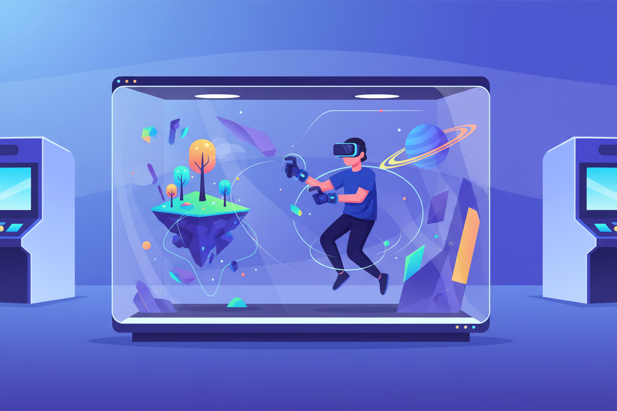 Wat maakt vr arcade games zo boeiend?