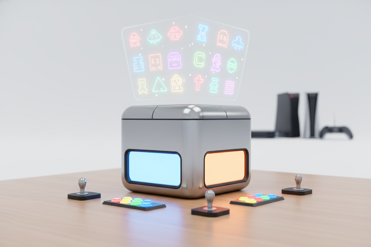 Arcade pandora box: een schat aan spelletjes voor kinderen