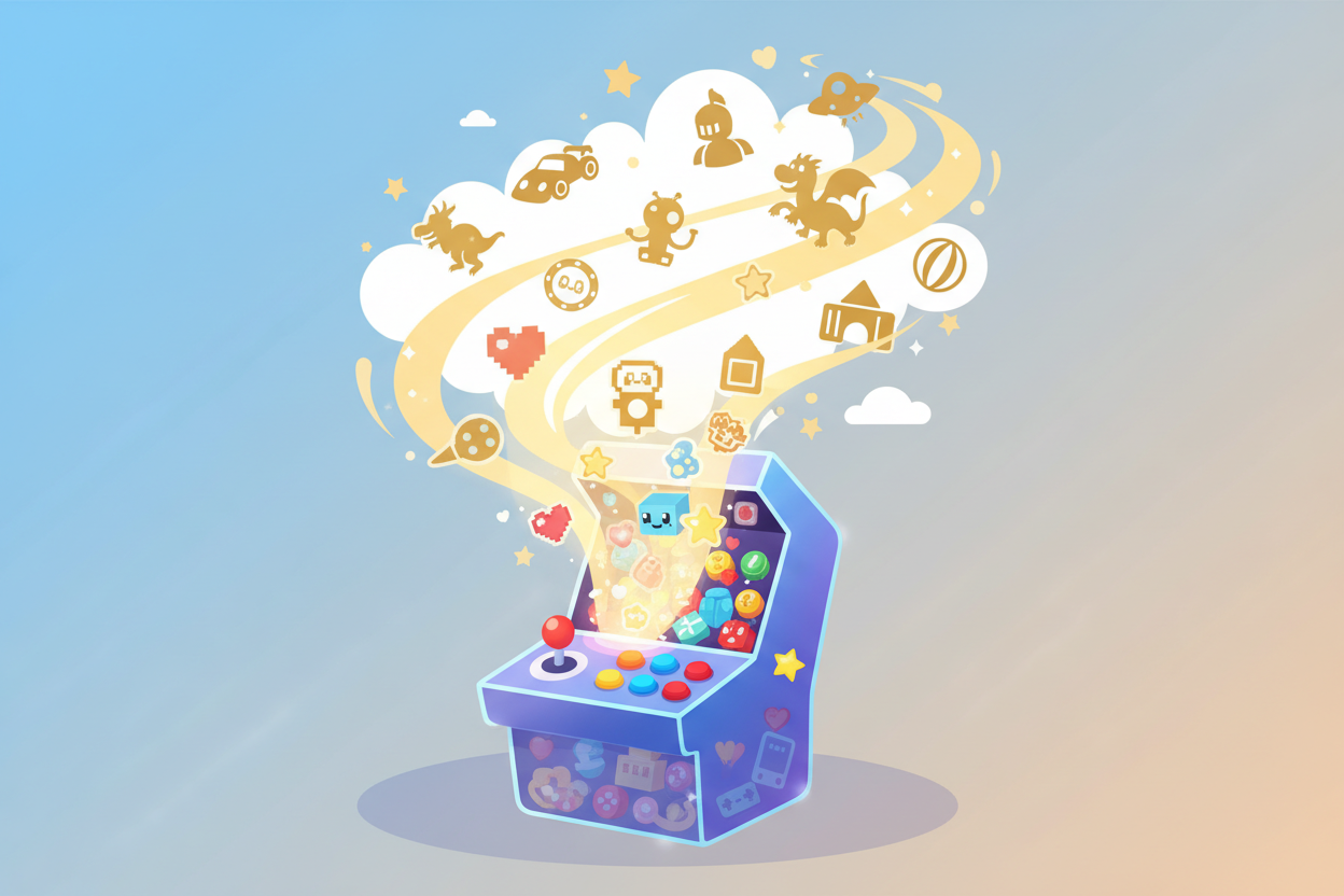 Arcade pandora box: een schat aan spelletjes voor kinderen