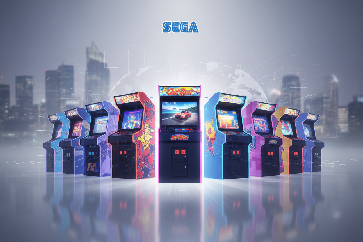 Hoe sega arcade games de wereld veroverden