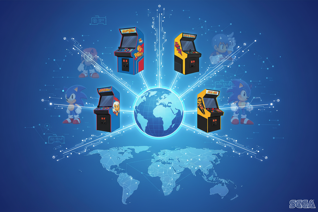 Hoe sega arcade games de wereld veroverden
