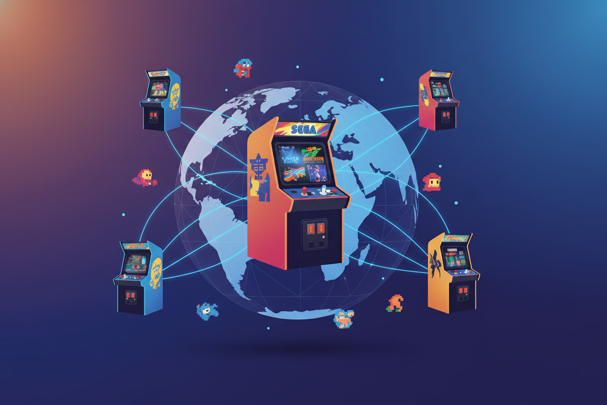 Hoe sega arcade games de wereld veroverden