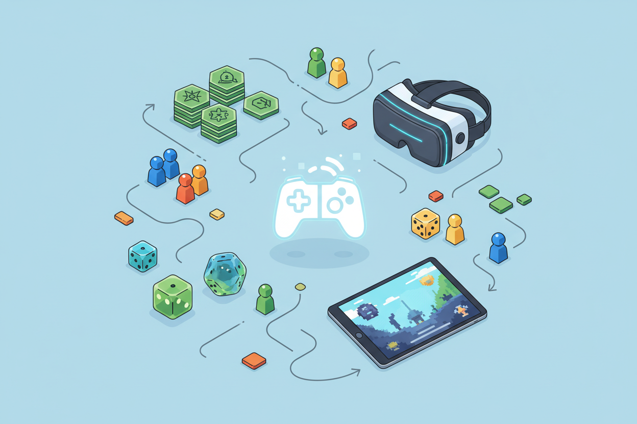 Nieuwe spellen en spelcategorieën