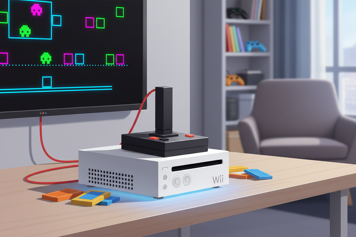 Atari mini: retro gaming op de wii