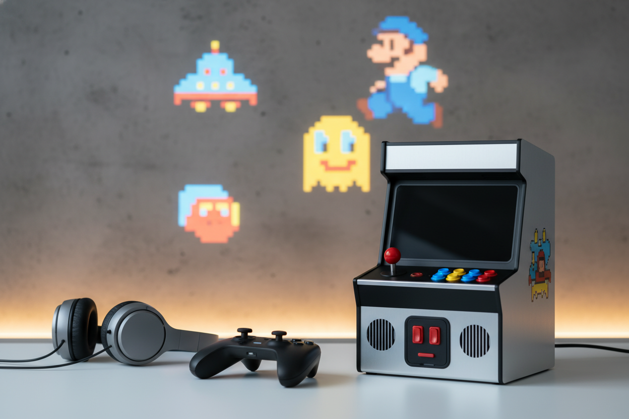 5 redenen om te kiezen voor een mini arcade retro console
