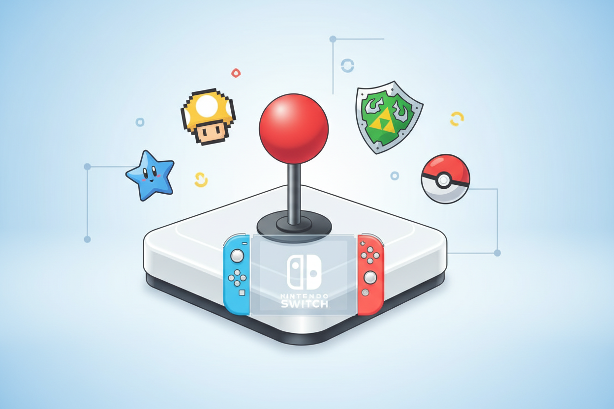 Welke arcade joystick is ideaal voor nintendo games?