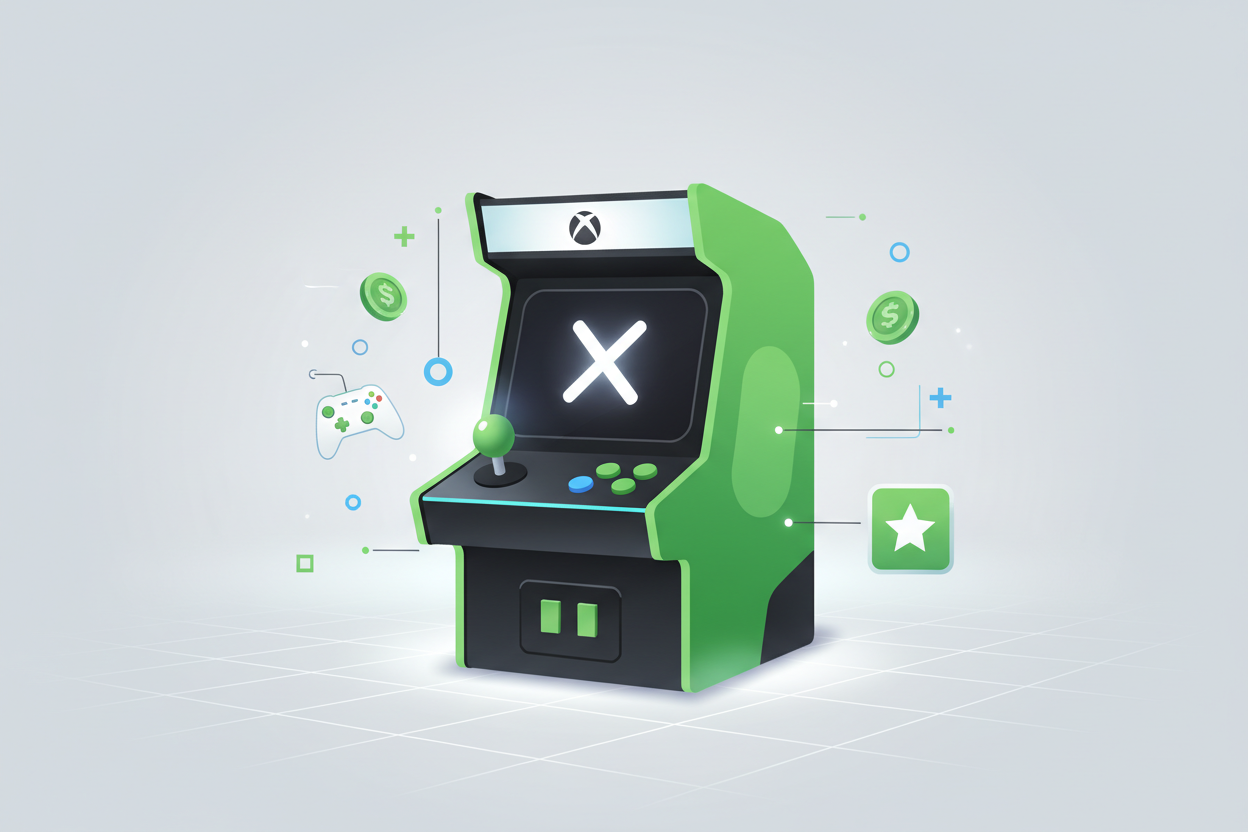Ontdek de mini arcade ervaring op xbox