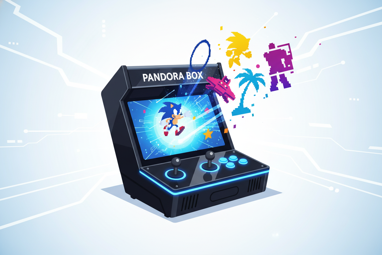 Beleef sega klassiekers met arcade pandora box