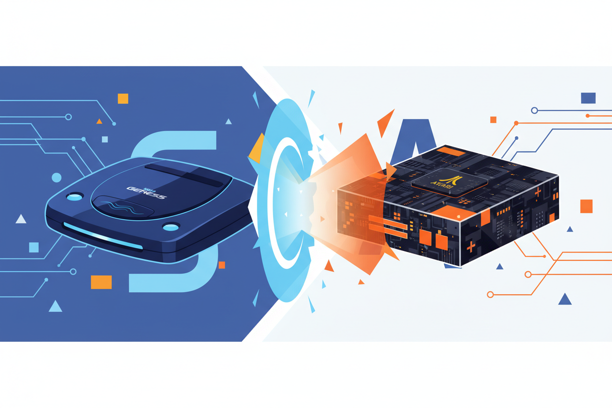 Hoe sega zich onderscheidde van atari mini